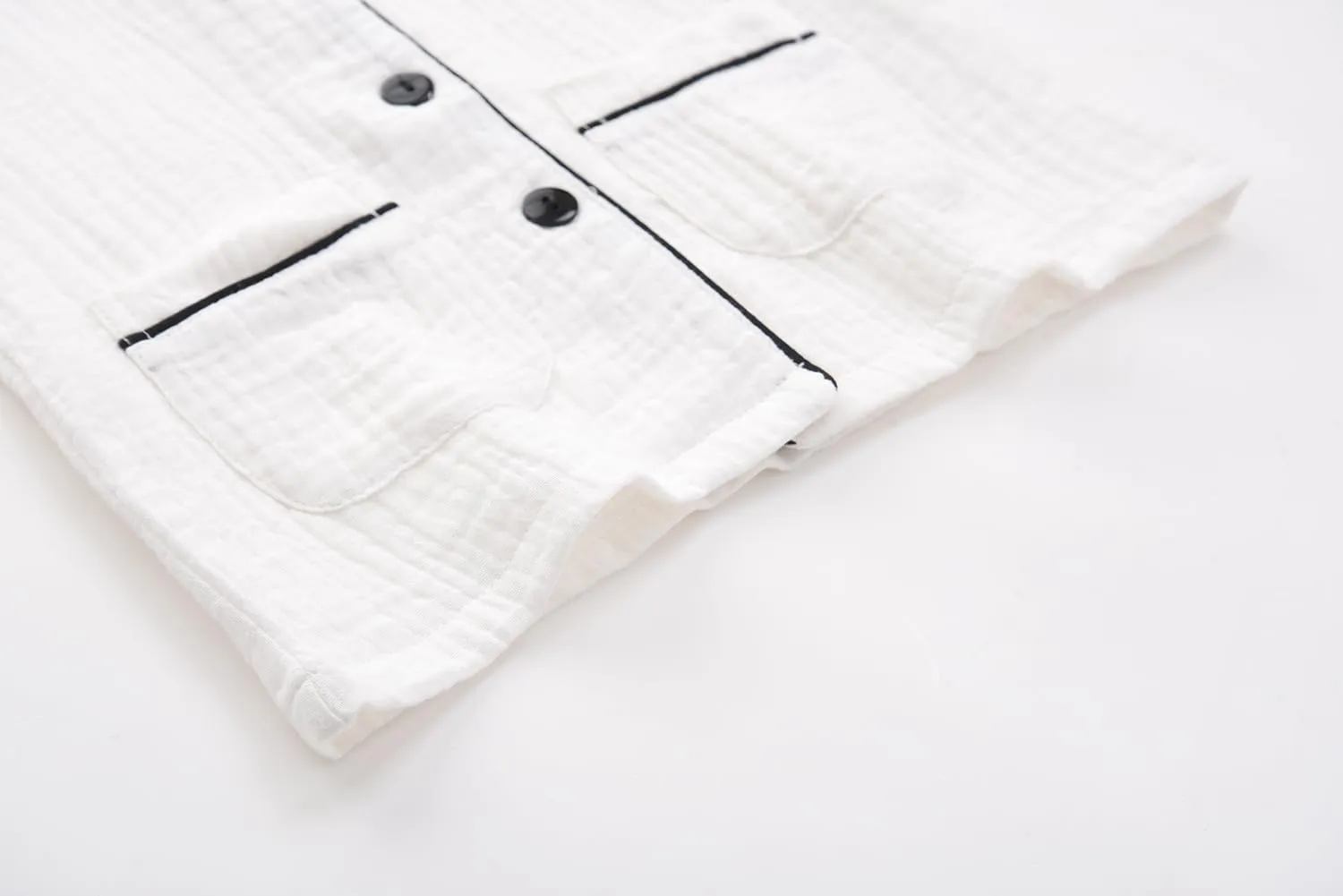 ACESTAR Toddler Girls Boys Pajamas Set Summer 2 Pcs Pjs Set - Kids Short Sleeve Button Down Sleepwear (3T-7 Years)