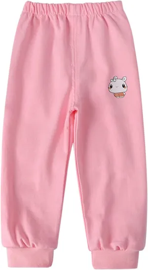 Boy Girl Joggers Sweatpants Kids School Tracksuit Bottoms Trousers Elasticity Adjustable Activewear with Pocket