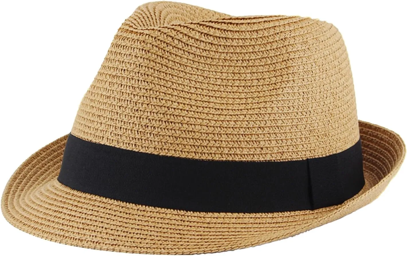 Boys Sun Hat Simplicity Short Brim Sun Protection Knitted Straw Hat Summer Beach Travel Camping Costume Accessories