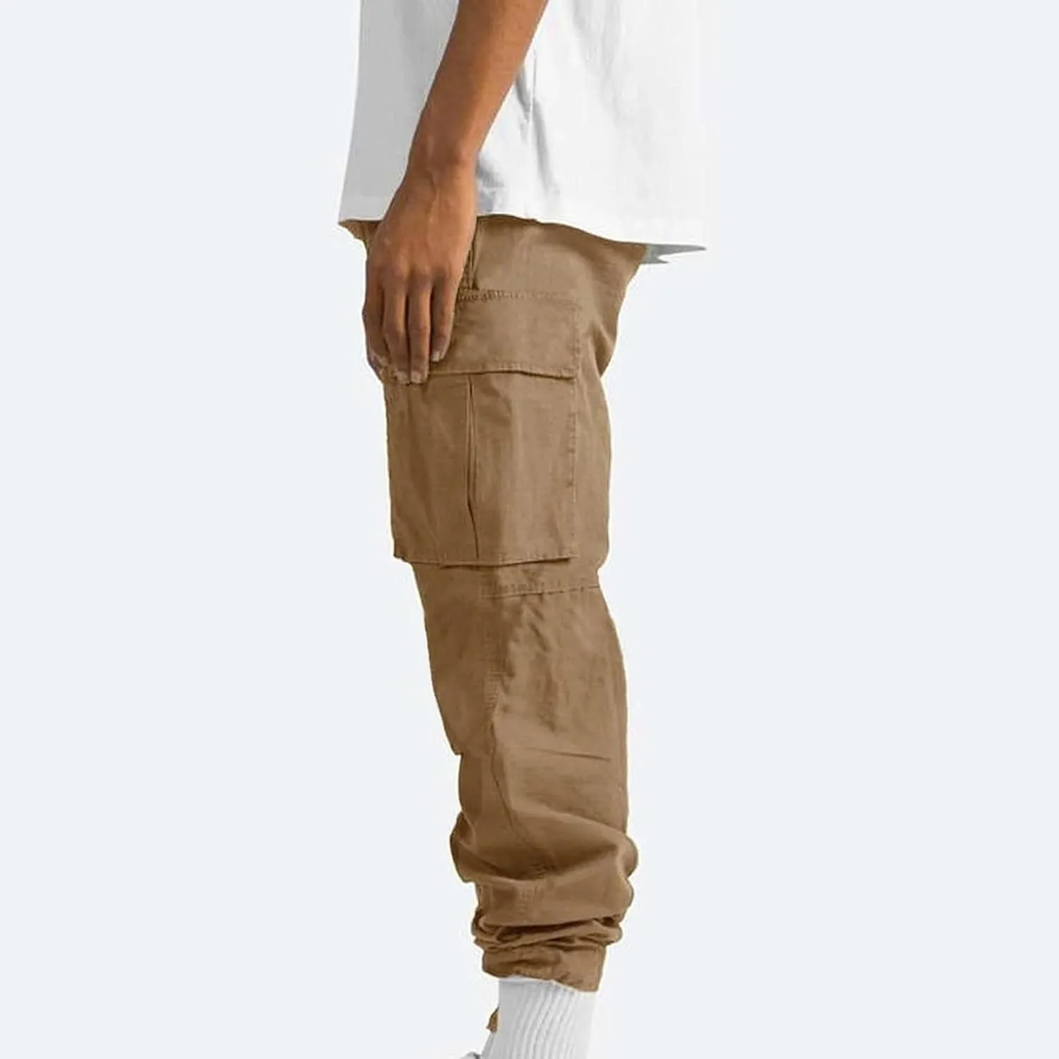 Cargo Pants Men Lightweight Outdoor Hiking Jogger Classic Fit Tactical Pant with Multi Pockets Activewear