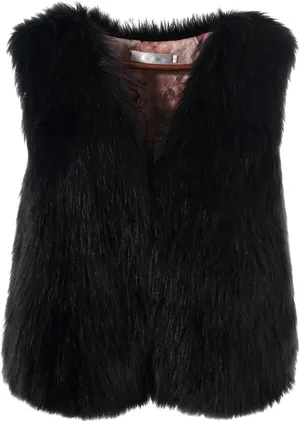 COTECRAM 2025 Fashion Women Faux Fur Vest Short Sleeveless Jacket Winter Warm Coats Outwear Comfy Soft Waistcoat