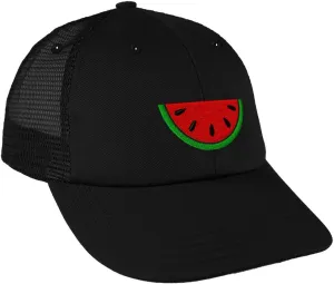 Custom Trucker Hat Baseball Cap Watermelon Style B Embroidery Cotton Snapback