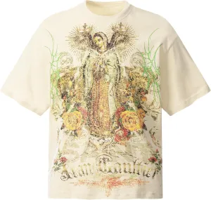 DONCARE "Saint Men's Round Neck Heavyweight Short Sleeve Spring Summer CasualT-Shirts