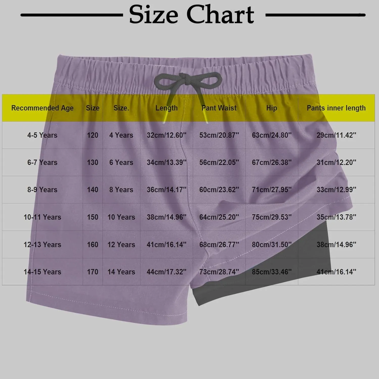 Elastic Sports Shorts Girls Drawstring Athletic Quick Dry Gym Running Teens Outdoor Workout Activewear Cartwheel