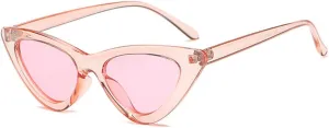 FBHLZ Women Cat Eye Sunglasses Retro women Narrow Cat Eye Sunglasses Goggles Retro Sun Glasses Summer Accessories