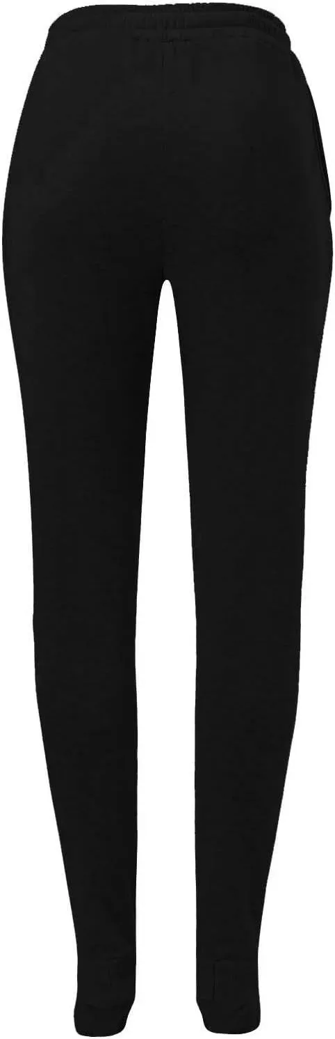 Footed Pajamas for Women 2024 Casual Loose Elastic Waist Fleece Sweatpants Winter Soft Comfy Warm Sleepwear Trousers
