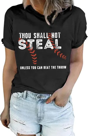 GIERIDUC Womens Baseball Shirt Raglan Short Sleeve Crewneck Football T Shirts Summer Casual Loose Baseball Mom Tees Tops