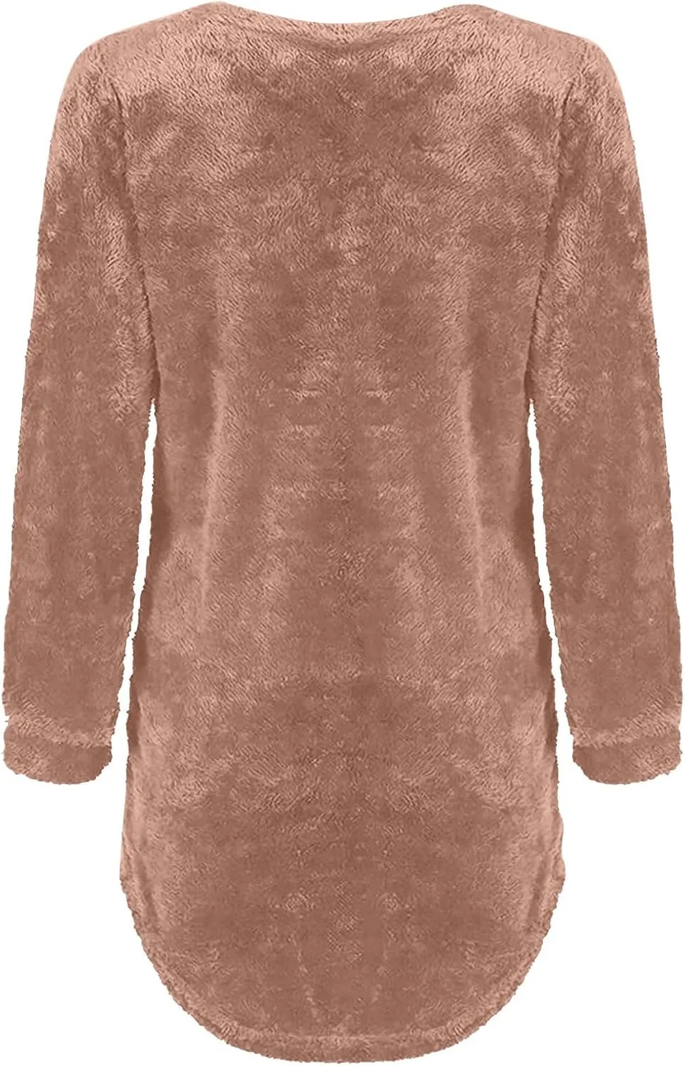 GIERIDUC Women's Long Sweatshirt Oversized Crewneck Long Sleeve Fuzzy Knit Casual Chunky Warm Fall Pullover Trendy Outfits