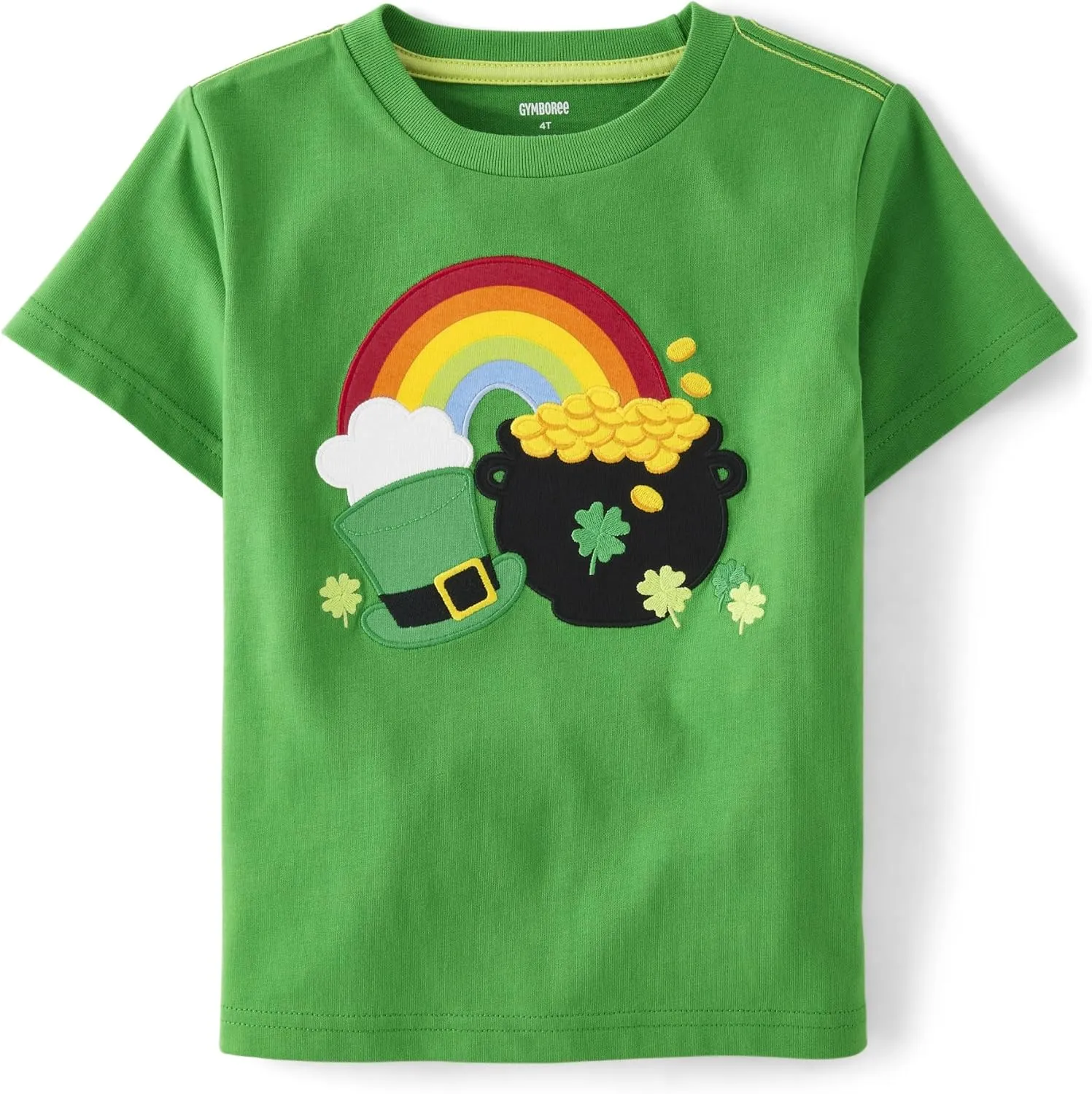 Gymboree Boys' and Toddler All Holidays Short Sleeve Embroidered Tops