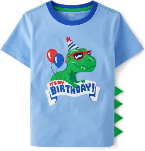 Gymboree Boys' and Toddler All Holidays Short Sleeve Embroidered Tops