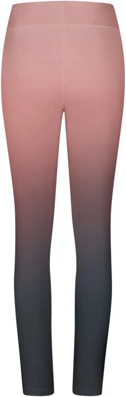 High Waisted Leggings for Women Gradient Shapewear Leggings Fitness Sports Running Yoga Athletic Pants Activewear