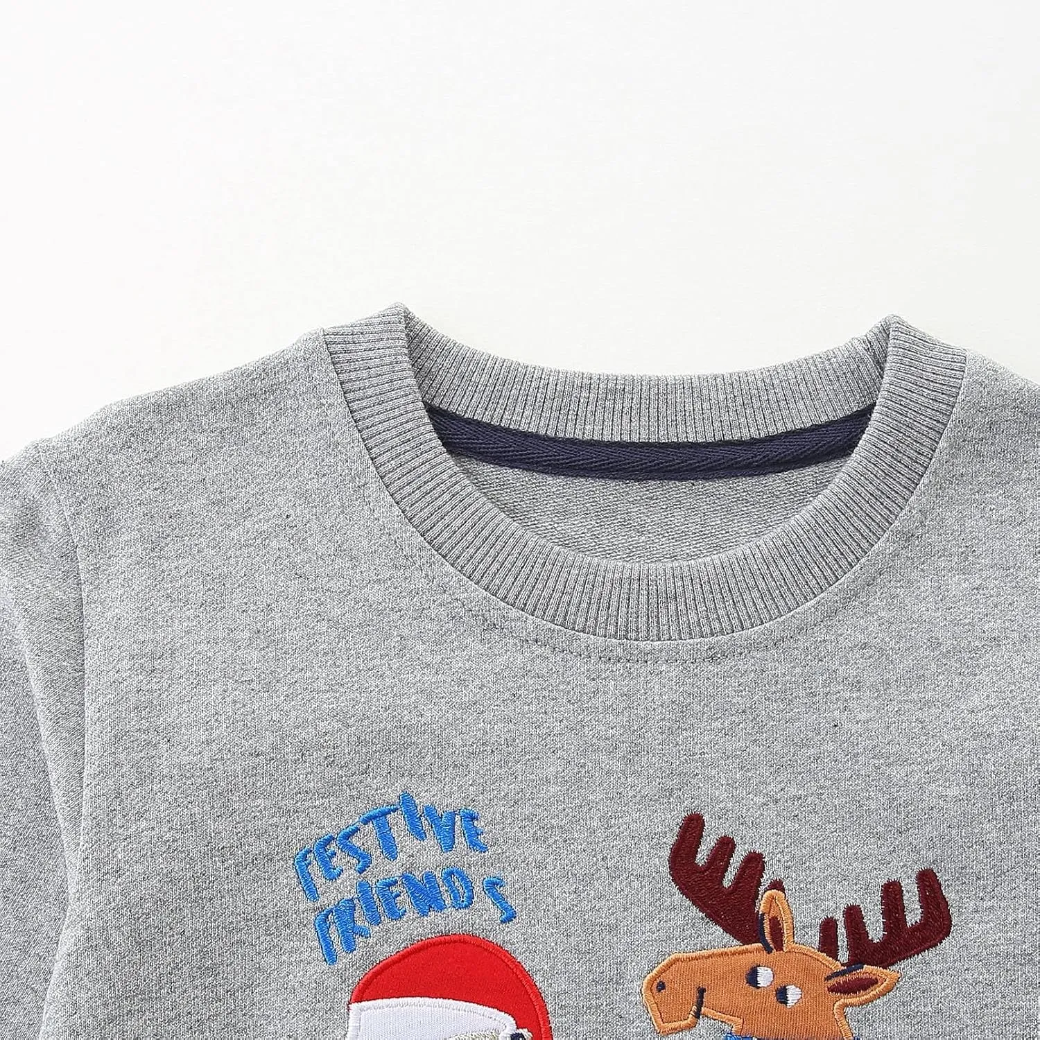 HILEELANG Boy Sweatshirts Halloween Christmas Novelty Crewneck Pullover Cotton Tops Clothing Shirts