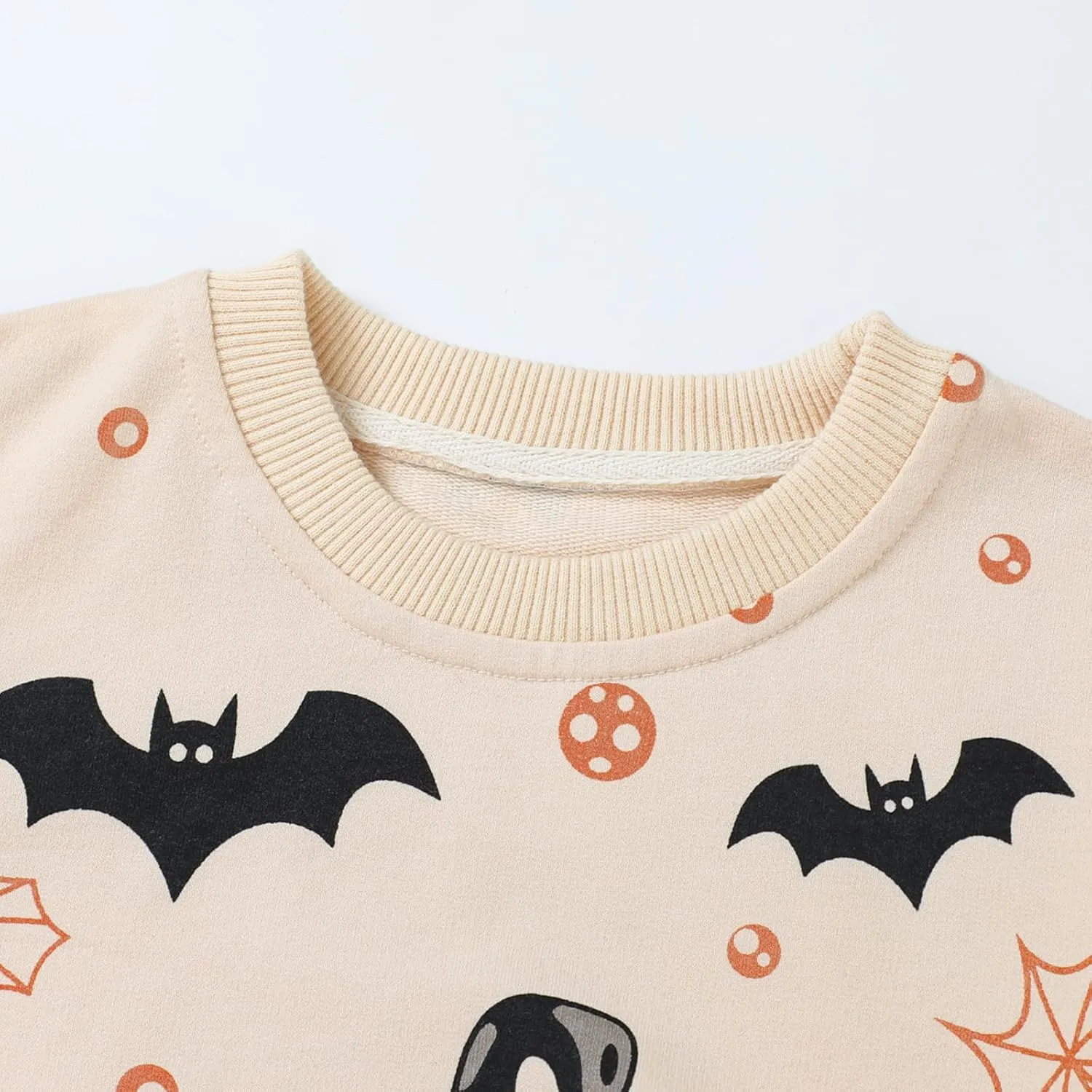 HILEELANG Boy Sweatshirts Halloween Christmas Novelty Crewneck Pullover Cotton Tops Clothing Shirts
