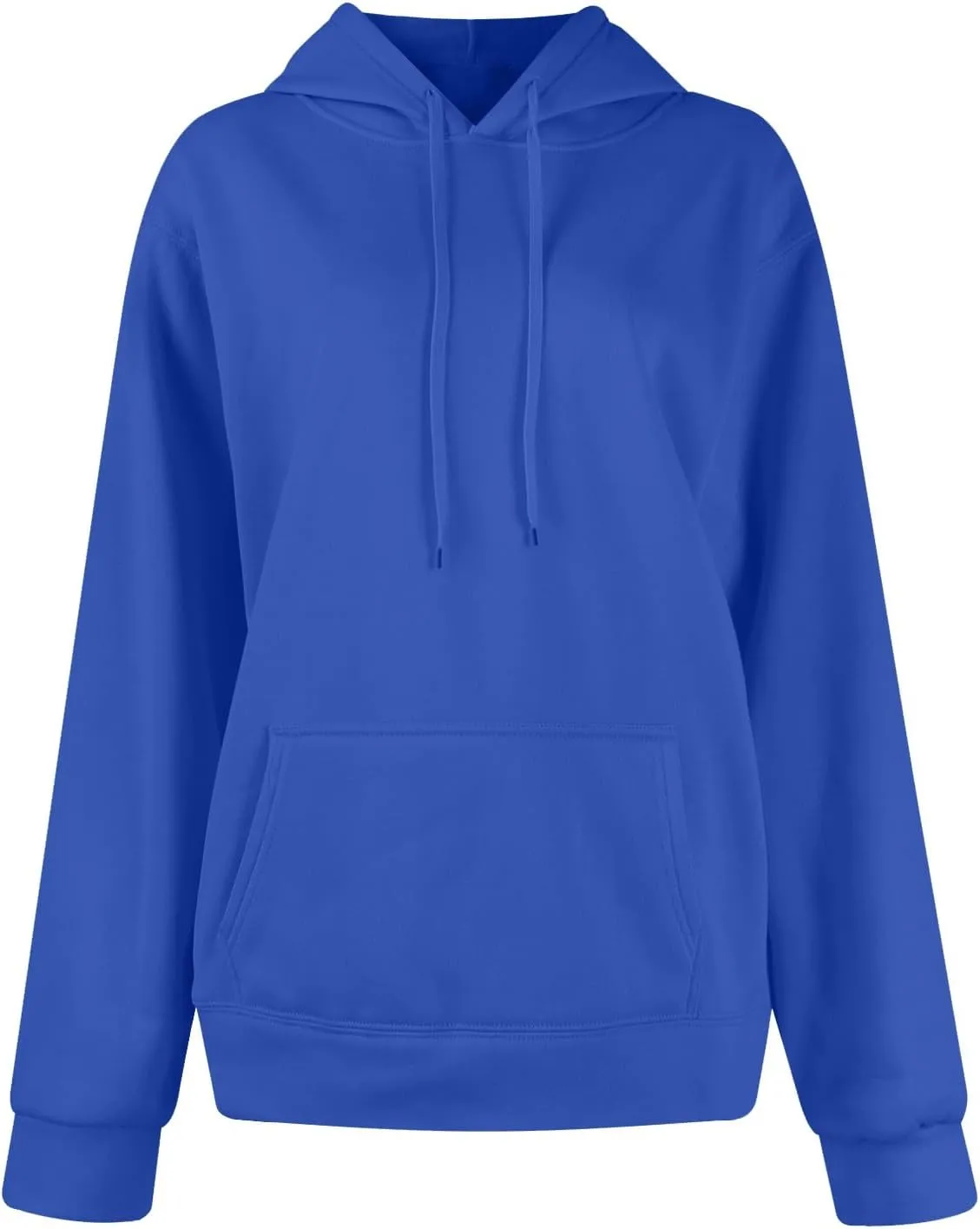 Hoodies for Women Long Sleeve Drawstring Hooded Sweatshirt Casual Comfy Fleece Pullovers Cute Hoodies with Pocket