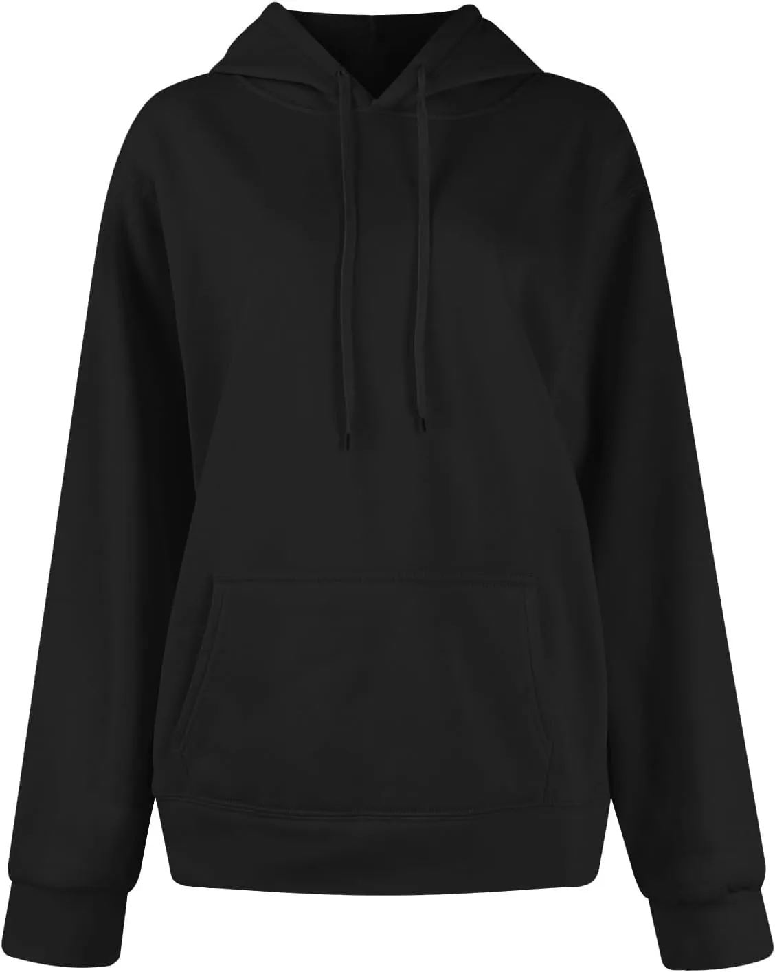 Hoodies for Women Long Sleeve Drawstring Hooded Sweatshirt Casual Comfy Fleece Pullovers Cute Hoodies with Pocket