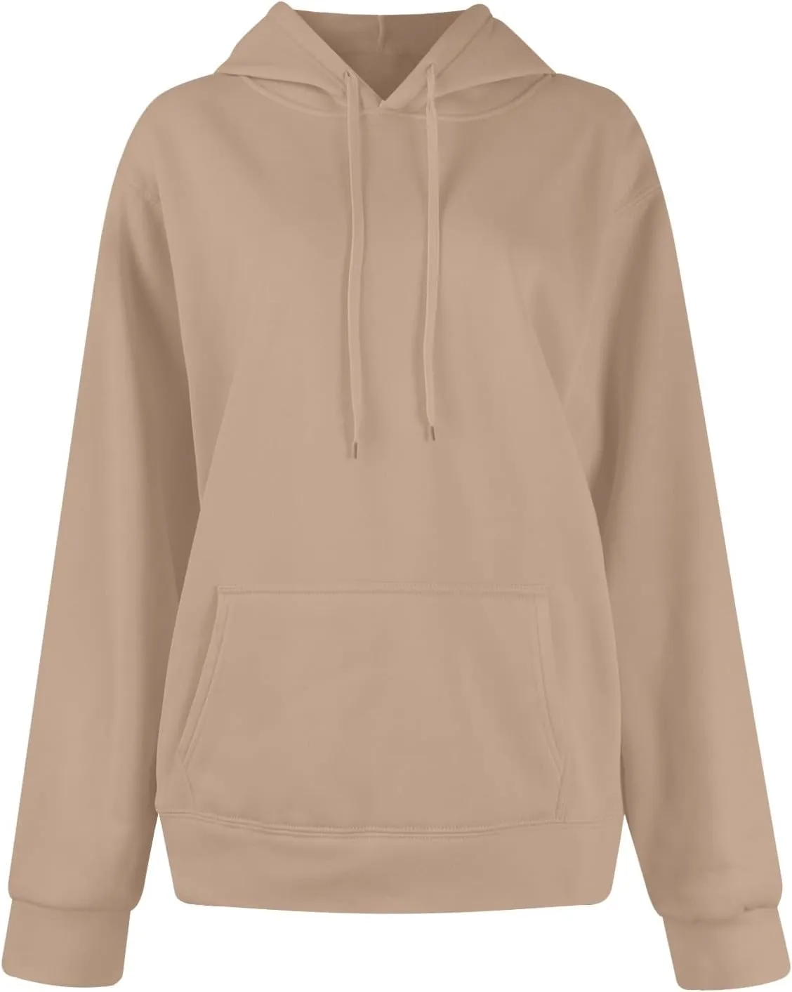 Hoodies for Women Long Sleeve Drawstring Hooded Sweatshirt Casual Comfy Fleece Pullovers Cute Hoodies with Pocket