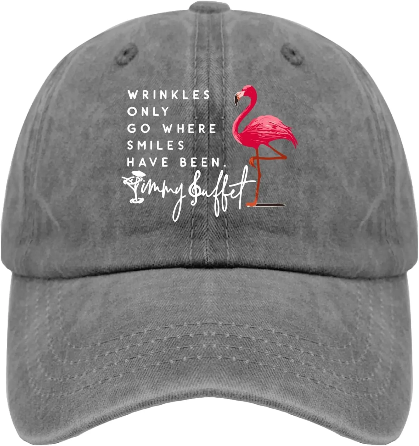 Jimmy Music Buffett Accessories Hats Its 5 Oclock Some Where Baseball Cap Mom Hat Pigment Black Womens Bucket