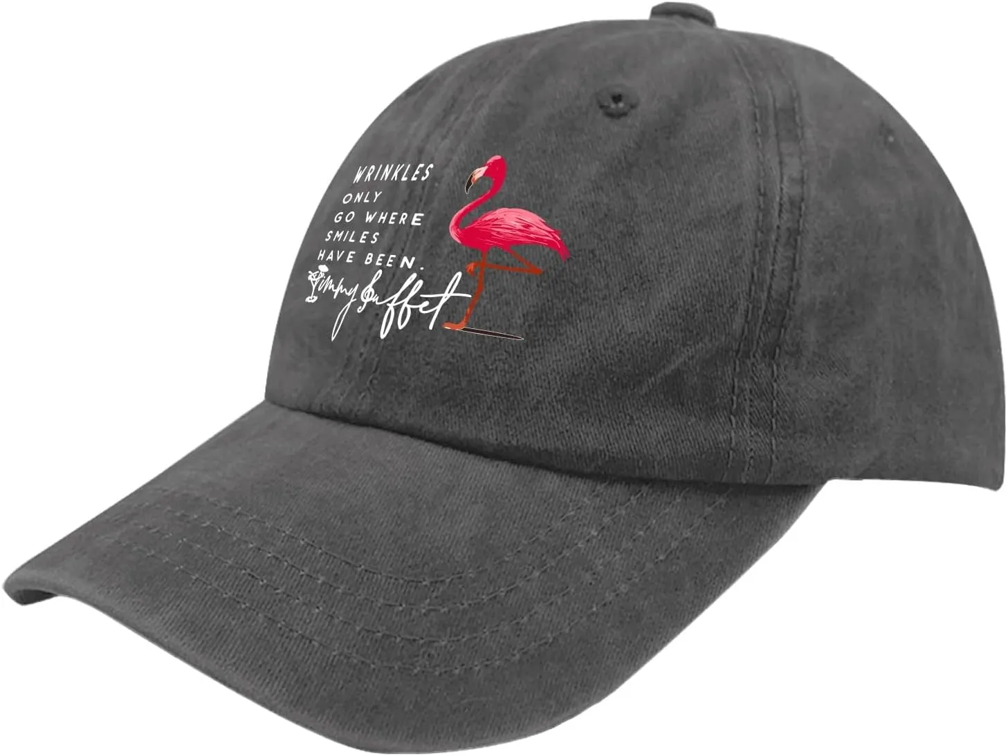 Jimmy Music Buffett Accessories Hats Its 5 Oclock Some Where Baseball Cap Mom Hat Pigment Black Womens Bucket