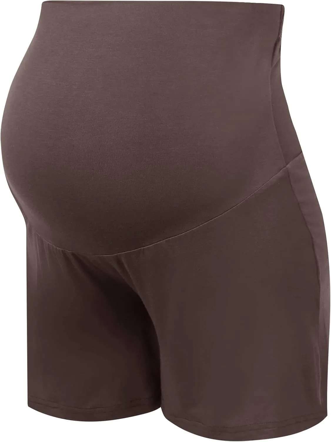 Joyaria Women Maternity Shorts Pajama Sleep Lounge Pregnancy Sleepwear Bamboo Viscose Over Belly Active Yoga Shorts S-XXL