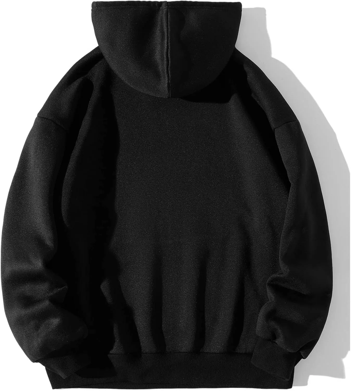 Ladies Women's Letter Graphic Hooded Print Round Neck Long Sleeve Sweatshirt Tops Sweater with Back Zipper