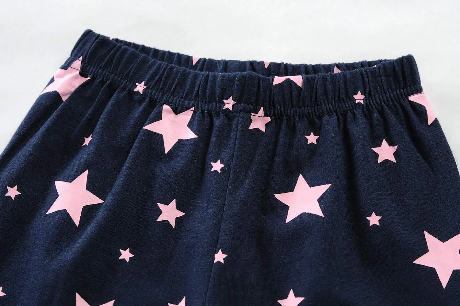 Little Hand Toddler Baby Girls Pajamas Kids Short Sets Cotton Pjs Sleepwear Summer Clothes 2-7 Years
