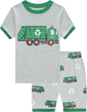 Little Hand Toddler Boys Pajamas Cotton Summer Pjs for Boy Jammies Baby Sleepwear Kids Short Sets for 2-7T