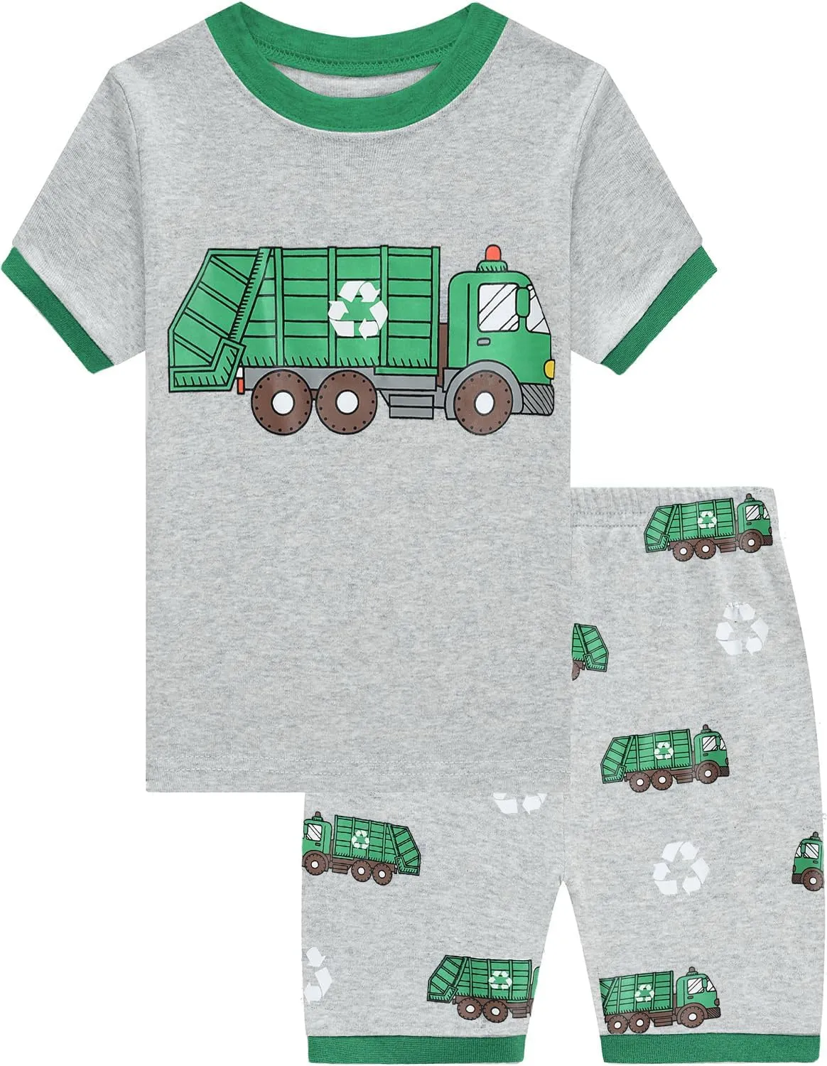 Little Hand Toddler Boys Pajamas Cotton Summer Pjs for Boy Jammies Baby Sleepwear Kids Short Sets for 2-7T