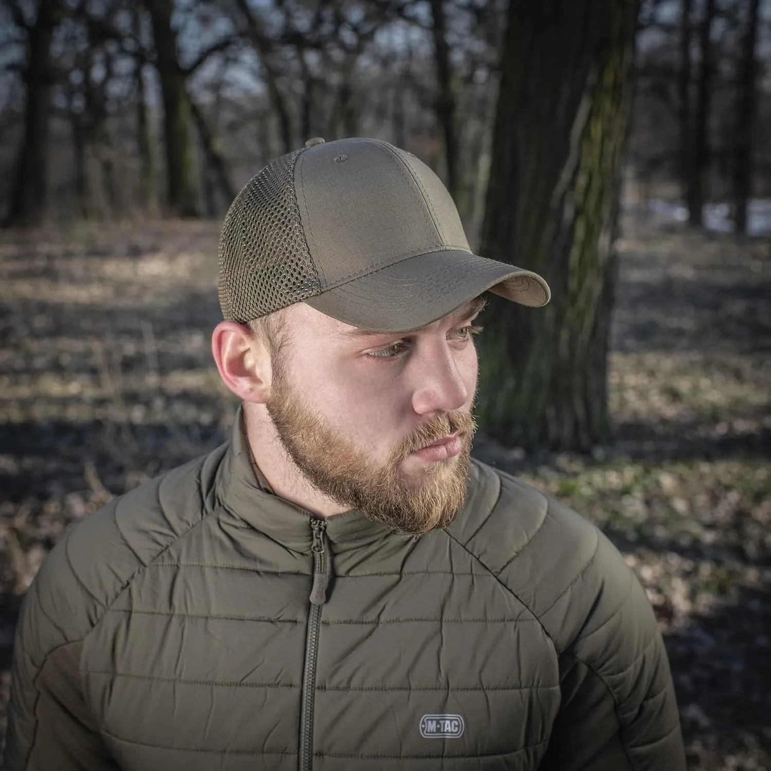 M-Tac Tactical Baseball Cap - Adjustable Military Workout Ball Cap, Ripstop Mesh Hats for Men and Women