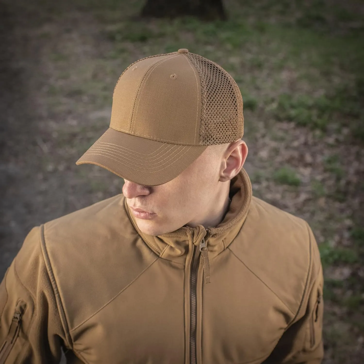 M-Tac Tactical Baseball Cap - Adjustable Military Workout Ball Cap, Ripstop Mesh Hats for Men and Women