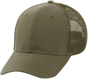 M-Tac Tactical Baseball Cap - Adjustable Military Workout Ball Cap, Ripstop Mesh Hats for Men and Women