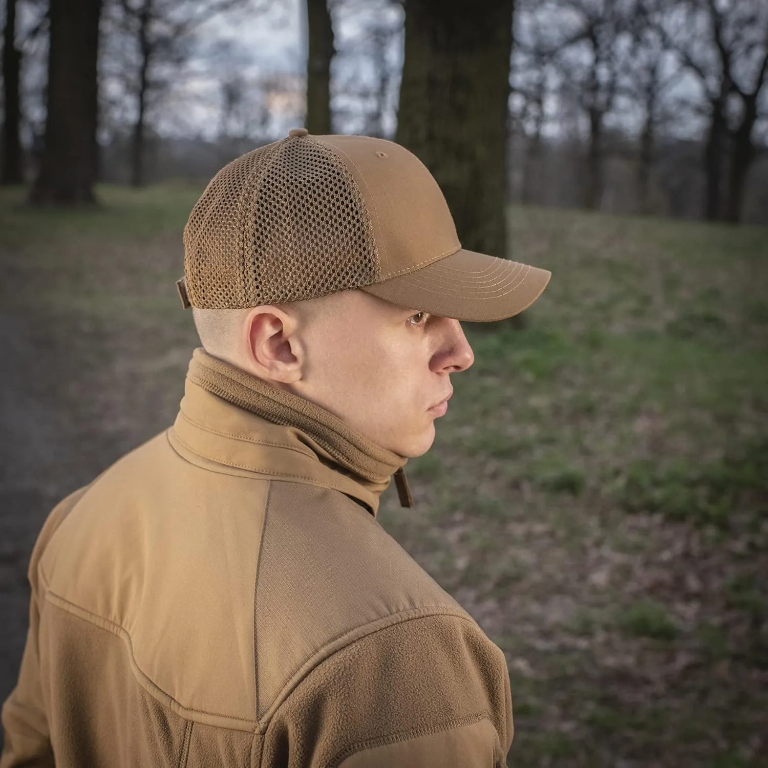 M-Tac Tactical Baseball Cap - Adjustable Military Workout Ball Cap, Ripstop Mesh Hats for Men and Women