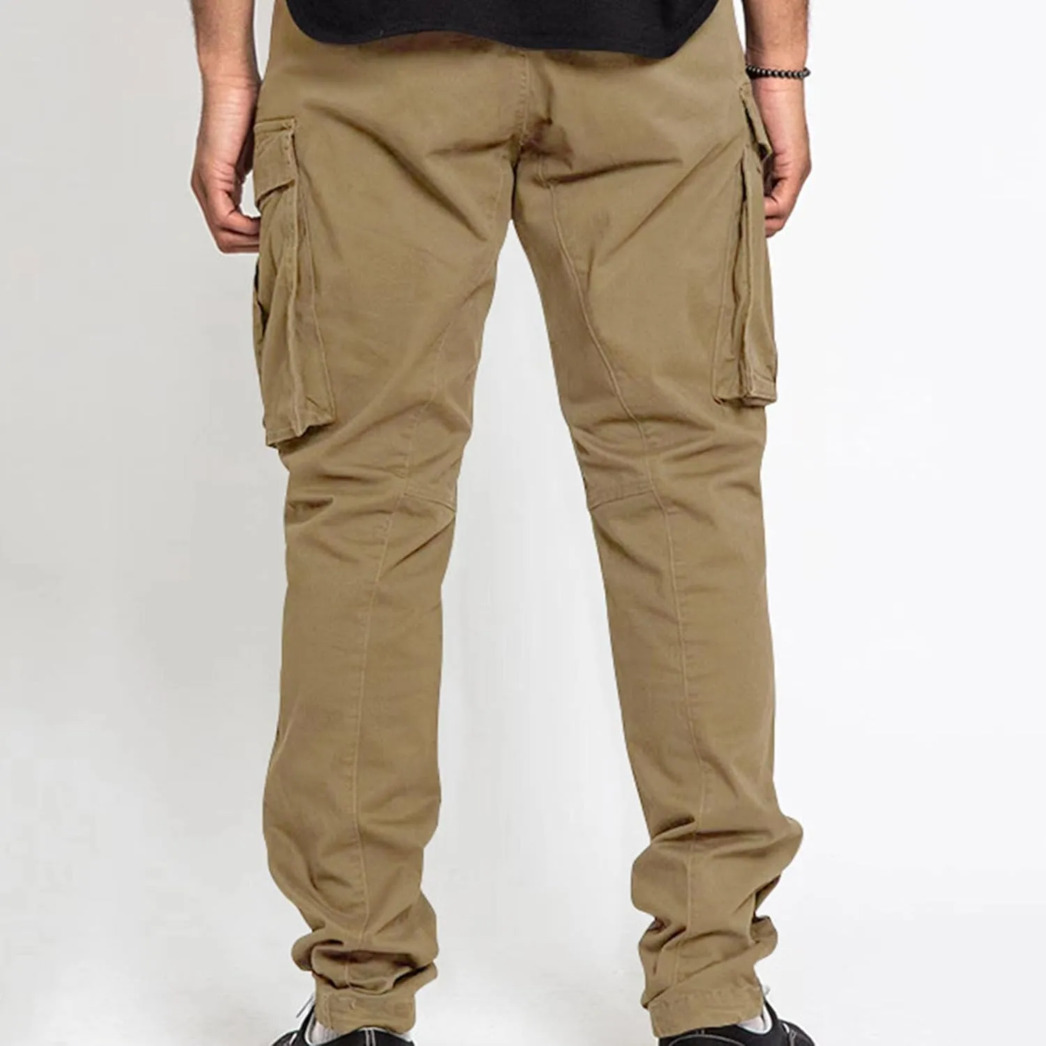 Maiyifu-GJ Men's Lightweight Hiking Cargo Pants Multi Pockets Athletic Joggers Trousers Casual Quick Drying Sweatpants