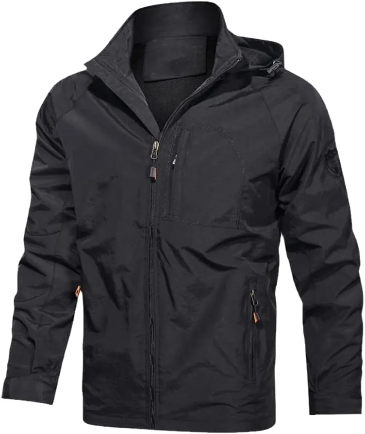 Men Waterproof Camping Military Jacket Fishing Hiking Jackets Rain Coat Windbreaker Hunting Tactical