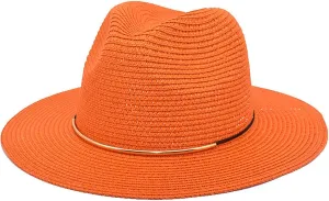 Men Women Cowboy Straw Hats Wide Brim Cowgirl Woven Sun Hat Classic Western Cowboy Caps Summer Beach Cap