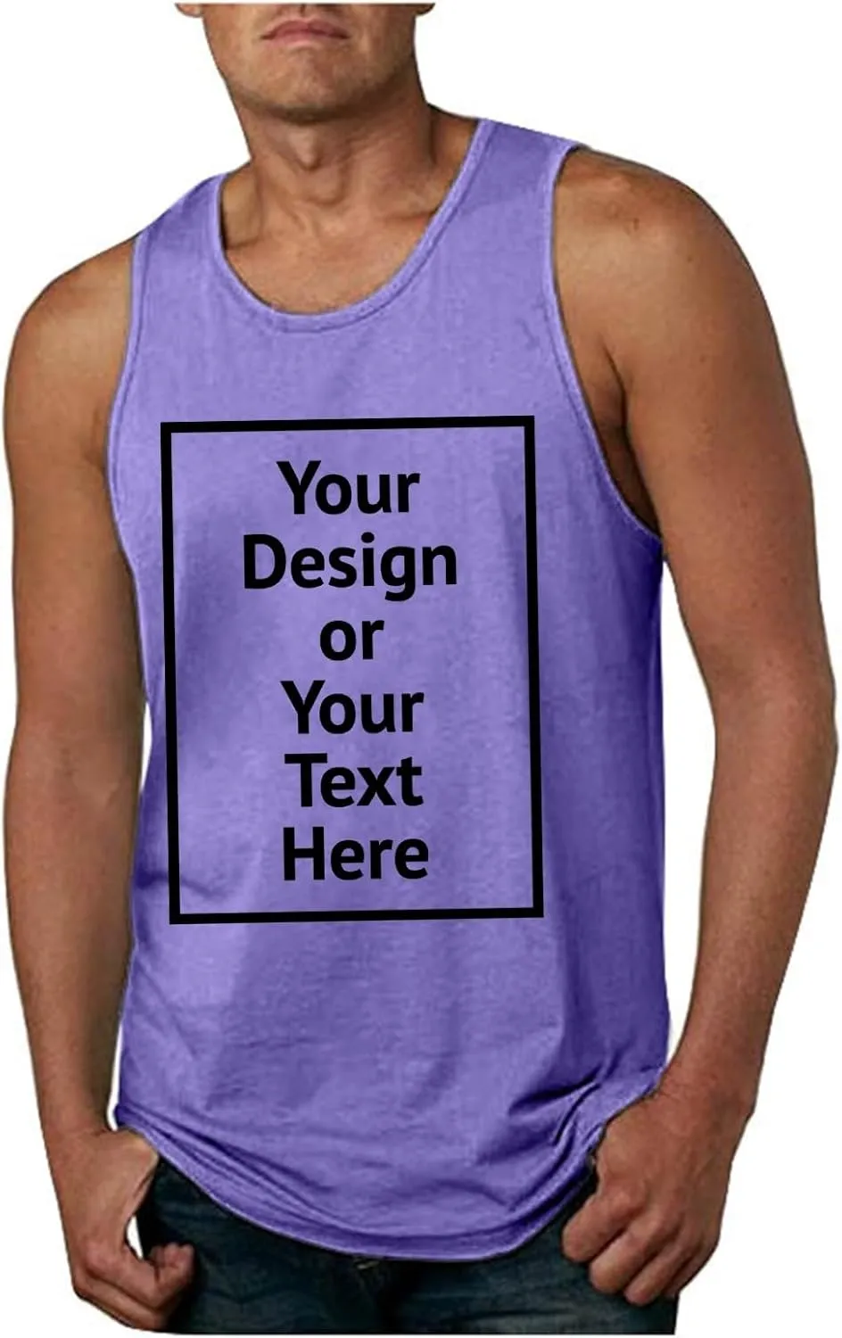 Men's Beach Tank Tops Sleeveless 2025 Solid Athletic Shirt Summer Basics Plus Size Tank Shirts Vacation Undershirts