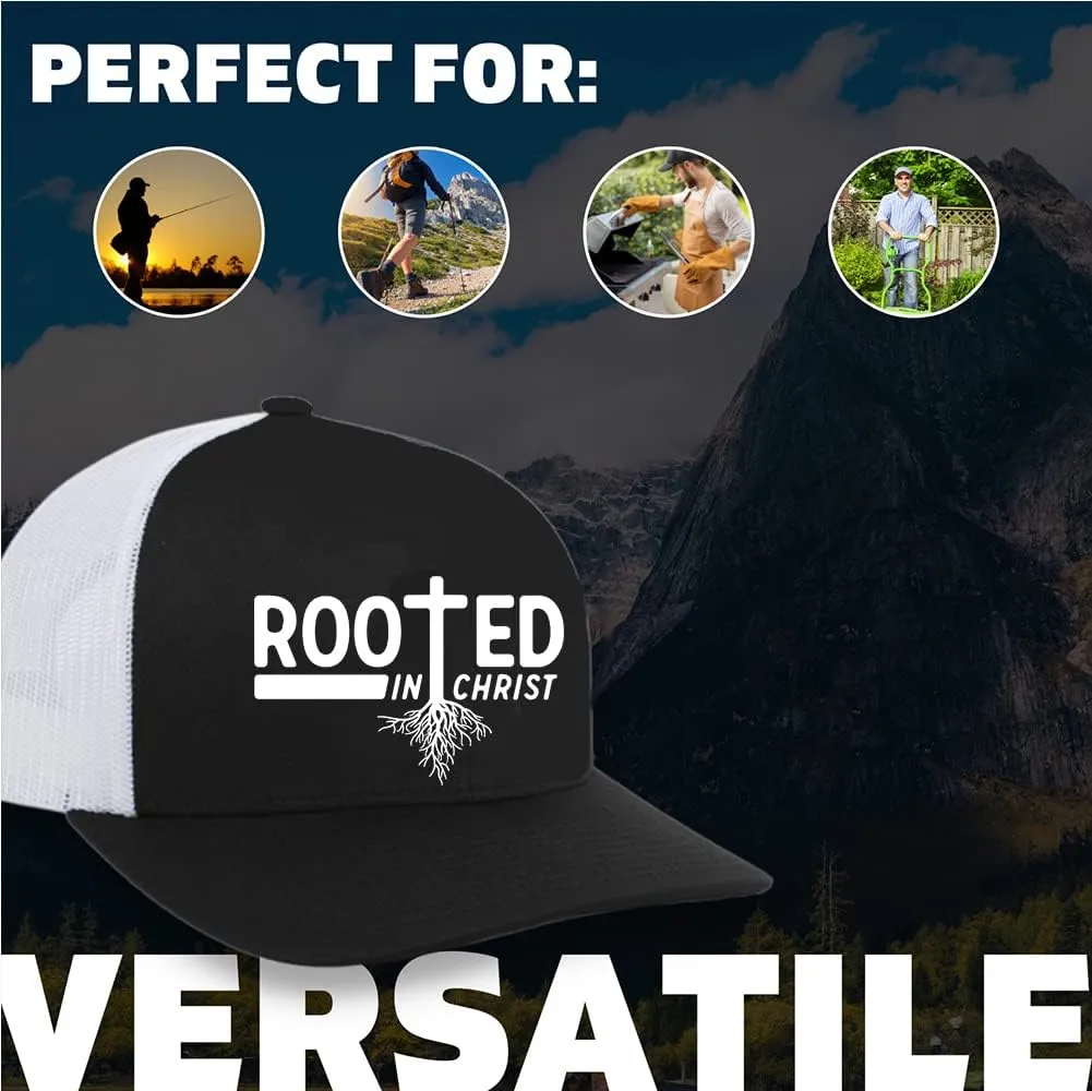 Mens Christian Hat WWJD He Would Love Mens Mesh Back Trucker Hat Baseball Cap