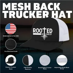 Mens Christian Hat WWJD He Would Love Mens Mesh Back Trucker Hat Baseball Cap