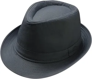Men's Classic Fedoras Hats Vintage Summer Outdoor Beach Sun Cap Short Brim Fedora Panama Jazz Hat for Men Women