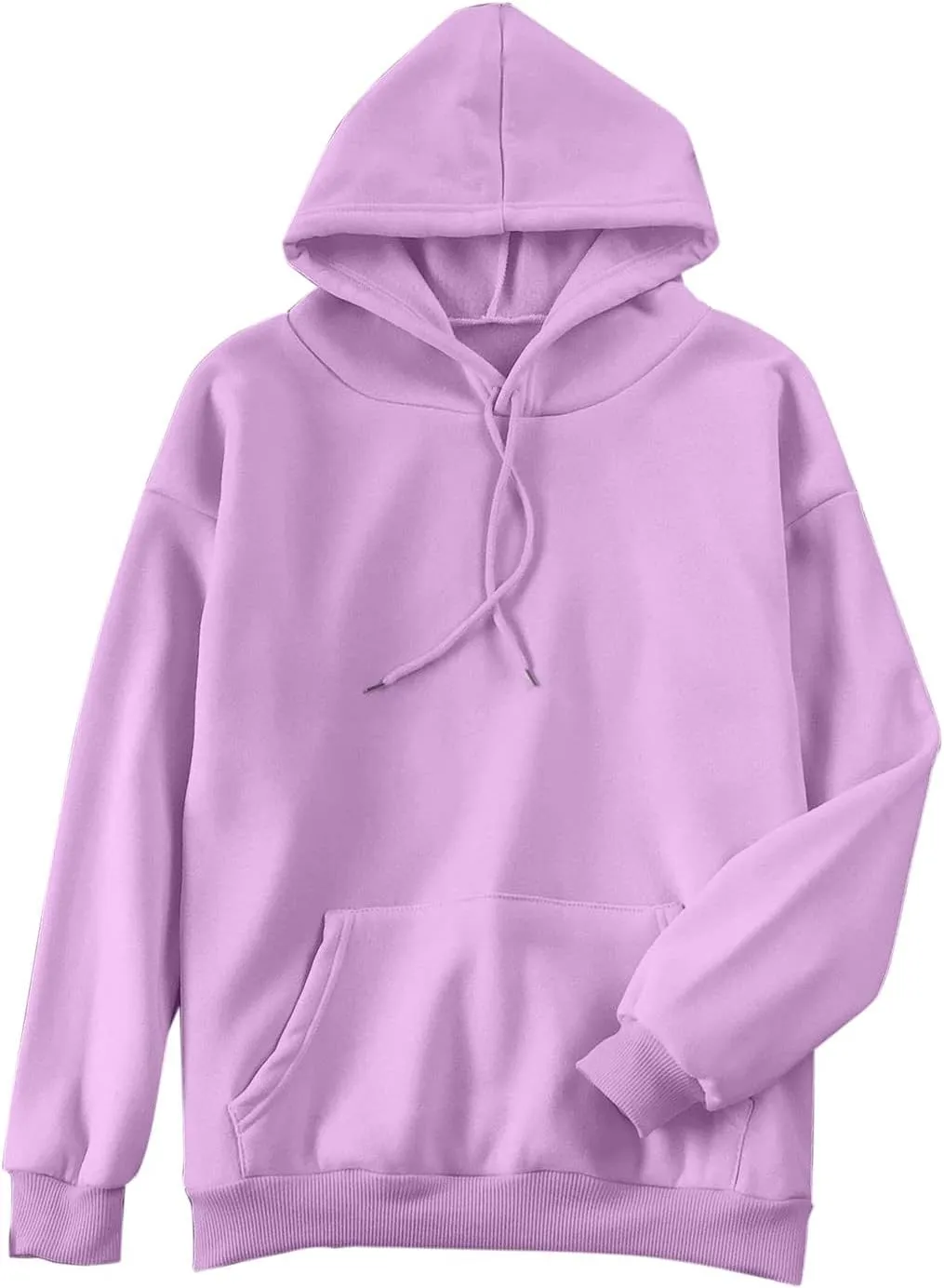Oversized Sweatshirts for Women Loose Fit Casual Pocket Pullover Hoodies Long Sleeve String Solid Activewear Sweater