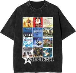 Oversized T Shirt for Men's Y2K Print Vintage Fashion Crewneck Short Sleeve Cotton Tops
