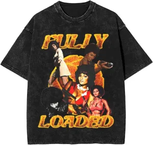 Oversized T Shirt for Men's Y2K Print Vintage Fashion Crewneck Short Sleeve Cotton Tops