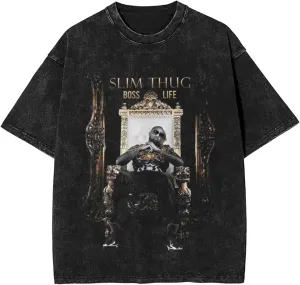 Oversized T Shirt for Men's Y2K Print Vintage Fashion Crewneck Short Sleeve Cotton Tops