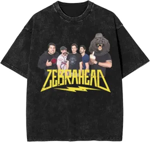 Oversized T Shirt for Men's Y2K Print Vintage Fashion Crewneck Short Sleeve Cotton Tops