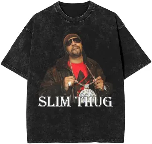 Oversized T Shirt for Men's Y2K Print Vintage Fashion Crewneck Short Sleeve Cotton Tops