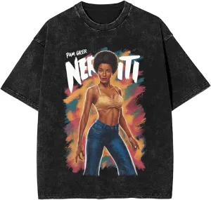 Oversized T Shirt for Men's Y2K Print Vintage Fashion Crewneck Short Sleeve Cotton Tops