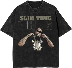Oversized T Shirt for Men's Y2K Print Vintage Fashion Crewneck Short Sleeve Cotton Tops