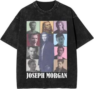 Oversized T Shirt for Men's Y2K Print Vintage Fashion Crewneck Short Sleeve Cotton Tops