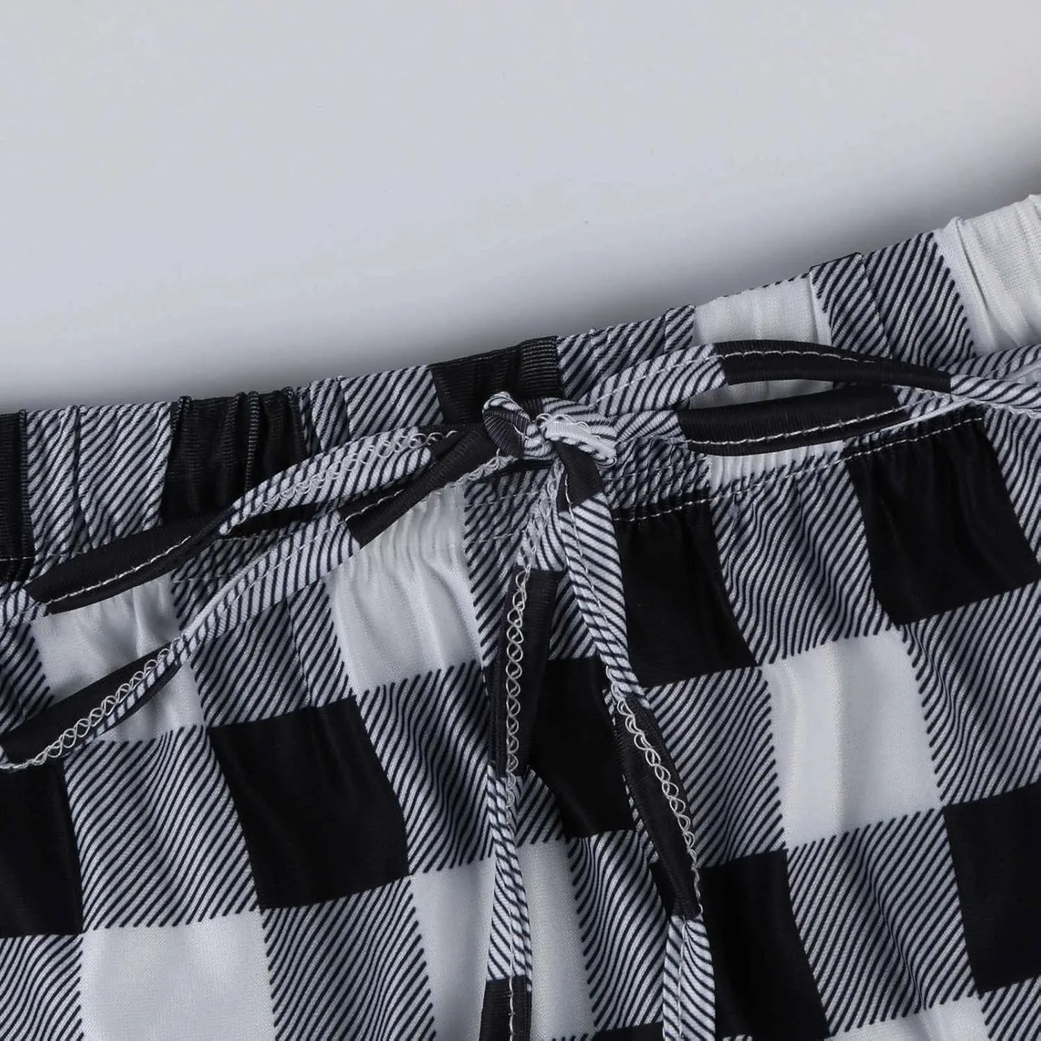 Pajama Pants Plaid Christmas Pajamas Pants for Women Wide Leg Pants Drawstring Pajama Bottoms Comfy Women's Sleepwear