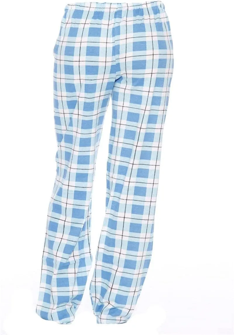 Pajamas Pants for Women Plaid Elastic Waist Sleepwear Pajama Bottom Pants Casual Sleep Lounge Pants