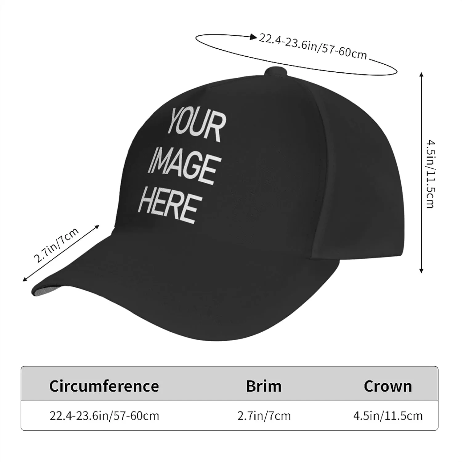 Personalized Fathers Gifts,Custom Hats for Daddy, Fathers Gifts for Men,Dad,Grandpa,Husband Hat